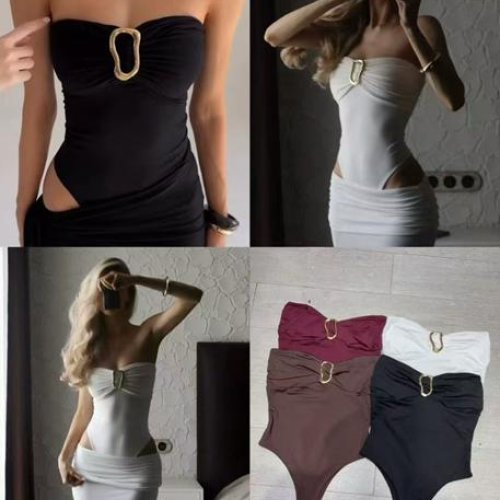 Боди Nefertiti (one size) NF167 white (лето) Nefertiti NF167 white