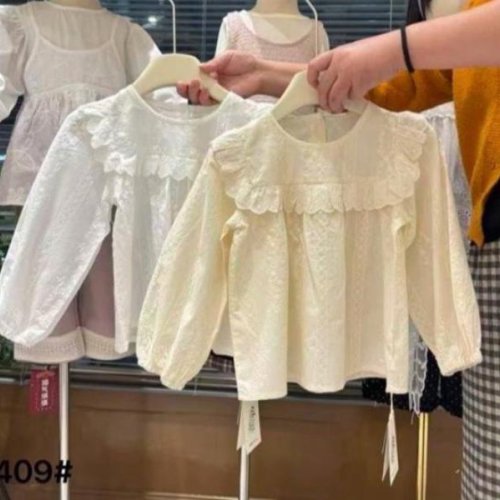 Блузка Meloria (110-150) 409 white (деми) Meloria 409 white