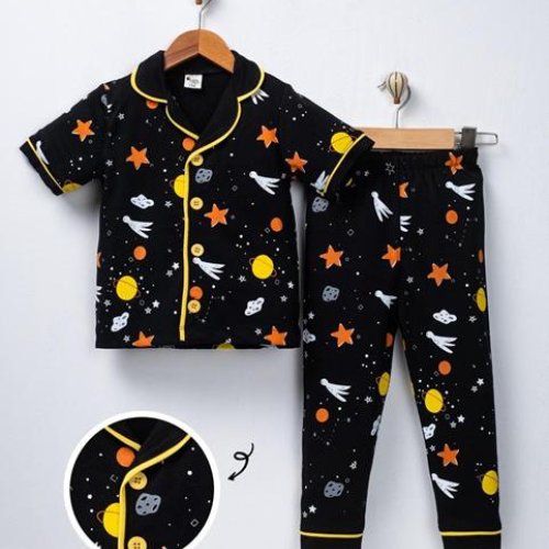 Пижама Meloria (3-6) 8601 black (лето) Meloria 8601 black