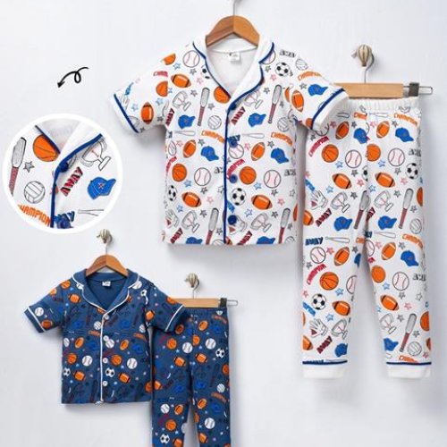 Пижама Meloria (3-6) 8605 blue (лето) Meloria 8605 blue