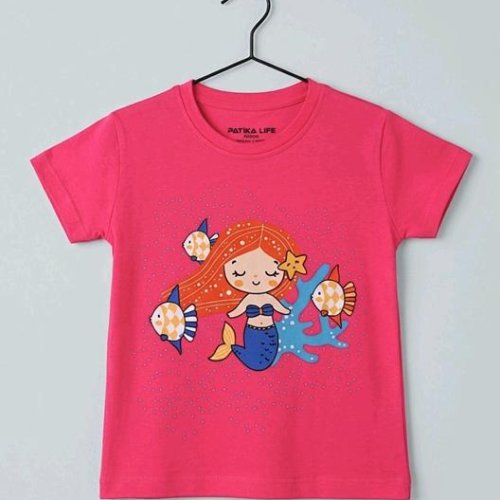 Футболка Dino (1-4) DN496 coral (лето) Dino DN496 coral