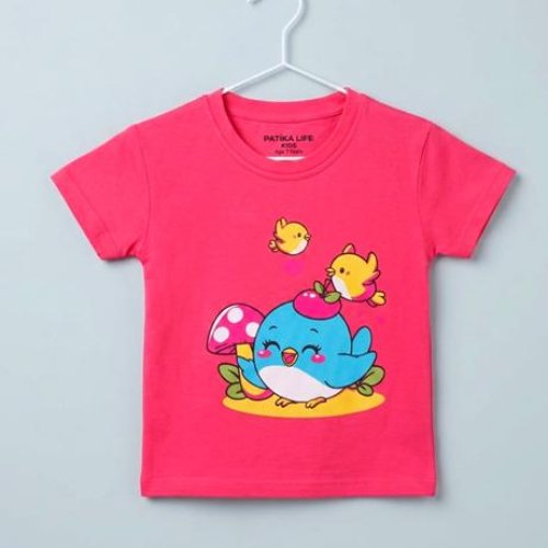 Футболка Dino (1-4) DN501 coral (лето) Dino DN501 coral