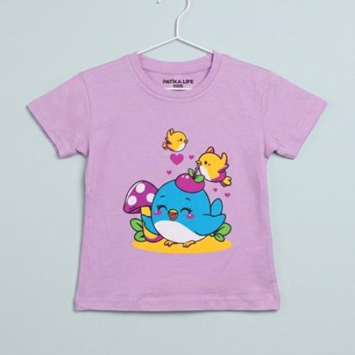 Футболка Dino (1-4) DN502 lilac (лето) Dino DN502 lilac