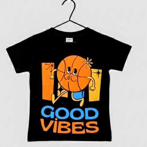 Футболка Dino (1-5) DN510 black (лето) Dino DN510 black