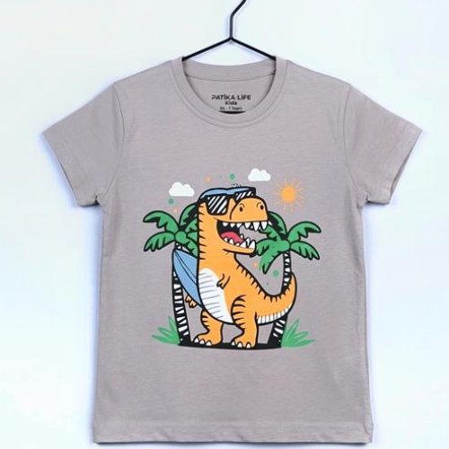 Футболка Dino (1-4) DN513 grey (лето) Dino DN513 grey