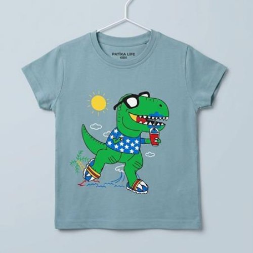 Футболка Dino (1-4) DN520 grey (лето) Dino DN520 grey