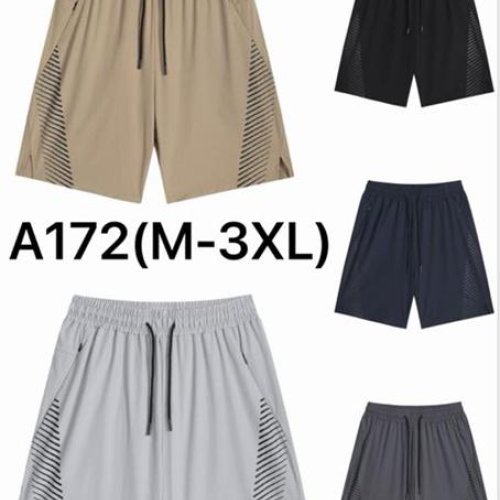 Шорты Hai (M-3XL) A172 black (лето) Hai A172 black