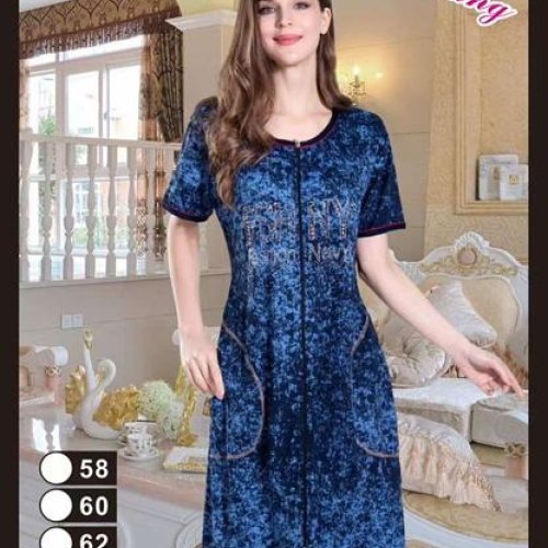 Халат Anion (58-66) 1004 blue (лето) Anion 1004 blue