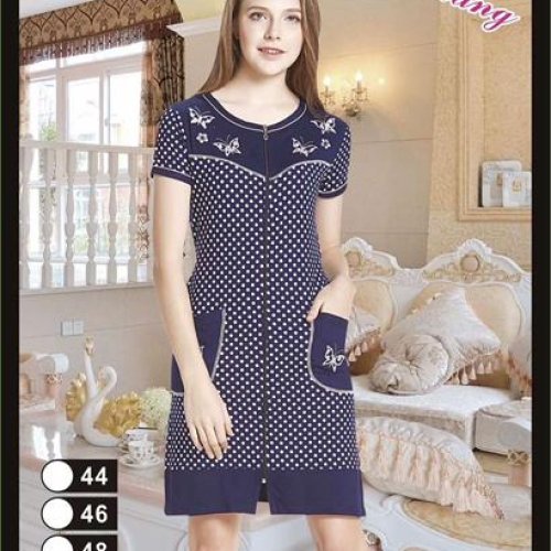 Халат Anion (44-52) 902 navy (лето) Anion 902 navy