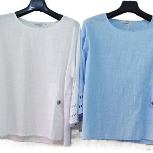 Блузка Estima (XL-4XL) 416 white (лето) Estima 416 white