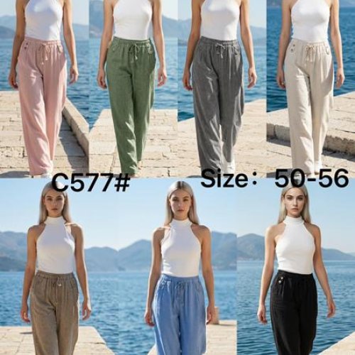 Штаны Estima (50-56) C577 green (лето) Estima C577 green