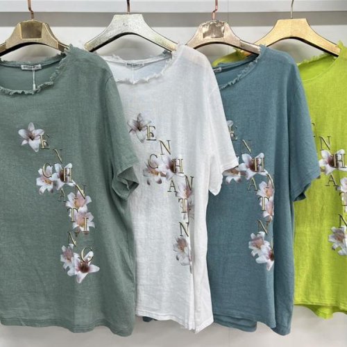 Футболка Estima (7XL-10XL) 9542 blue (лето) Estima 9542 blue