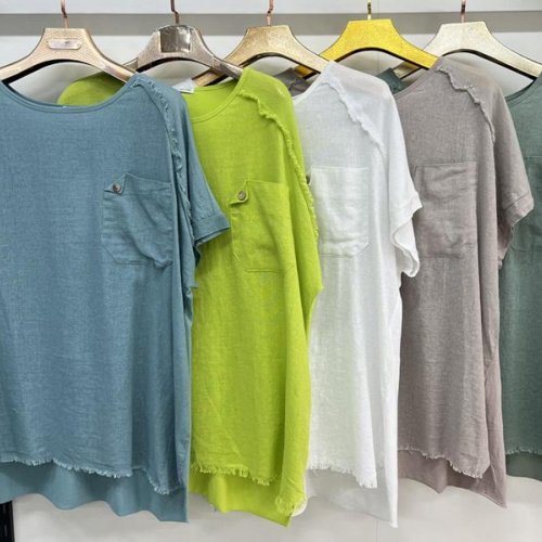 Футболка Estima (7XL-10XL) 7300 green (лето) Estima 7300 green