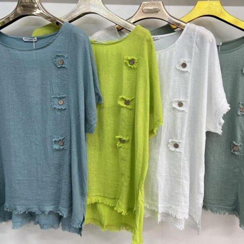 Футболка Estima (7XL-10XL) 7299 blue (лето) Estima 7299 blue