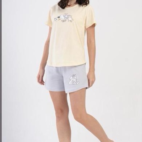 Пижама Trikotag (S-XL) T570 milk (лето) Trikotag T570 milk