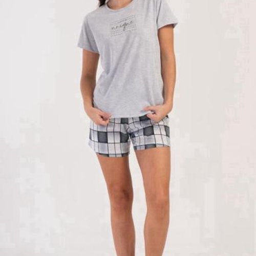 Пижама Trikotag (S-XL) T575 l.grey (лето) Trikotag T575 l.grey