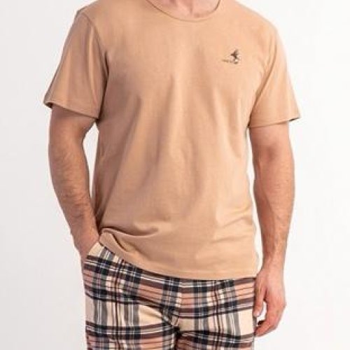 Пижама Trikotag (M-2XL) 601010 beige (лето) Trikotag 601010 beige