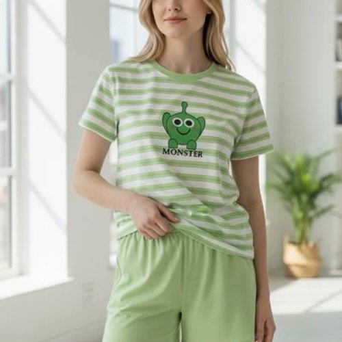 Пижама Trikotag (M-2XL) T545 green (лето) Trikotag T545 green