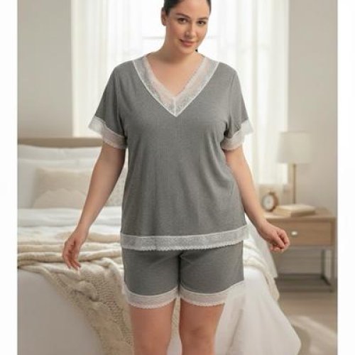 Пижама Trikotag (52-56) 8317 grey (лето) Trikotag 8317 grey