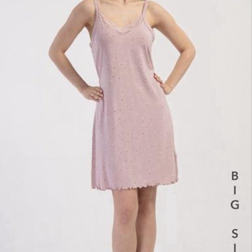 Ночнушка Trikotag (XL-4XL) T511 pink (лето) Trikotag T511 pink
