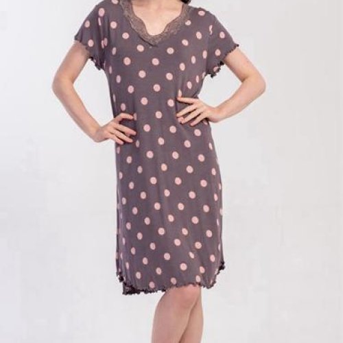 Ночнушка Trikotag (M-2XL) T513 d.grey (лето) Trikotag T513 d.grey
