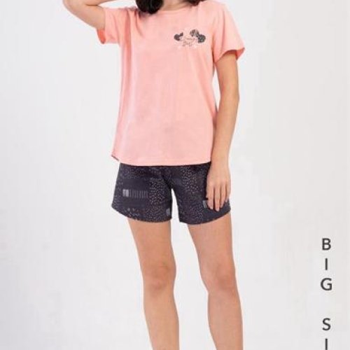 Пижама Trikotag (XL-4XL) T586 peach (лето) Trikotag T586 peach