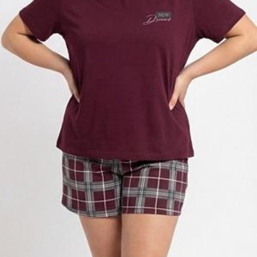 Пижама Trikotag (XL-4XL) 512035 wine (лето) Trikotag 512035 wine
