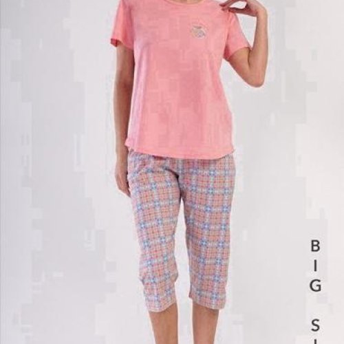 Пижама Trikotag (XL-4XL) T598 pink (лето) Trikotag T598 pink