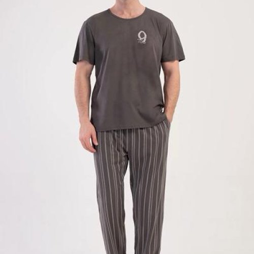 Пижама Trikotag (M-2XL) T604 grey (деми) Trikotag T604 grey