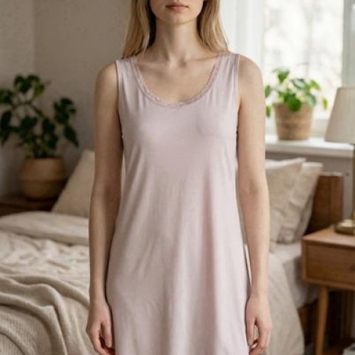 Ночнушка Trikotag (46-48) 1822 beige (лето) Trikotag 1822 beige