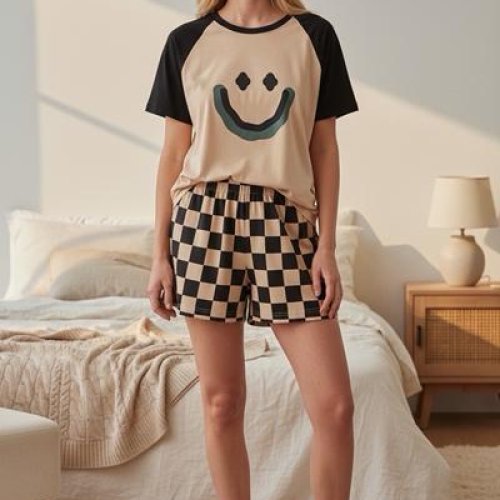 Пижама Trikotag (M-2XL) T539 beige (лето) Trikotag T539 beige