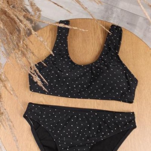 Купальник Sun&Sea (28-36) 9880 black (лето) Sun&Sea 9880 black