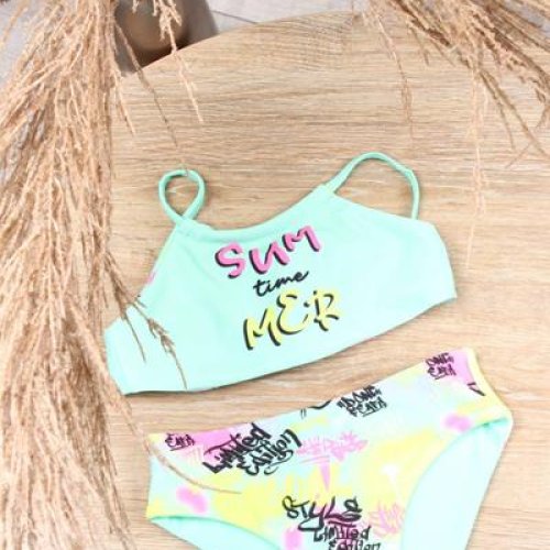 Купальник Sun&Sea (28-32) A178 l.green (лето) Sun&Sea A178 l.green