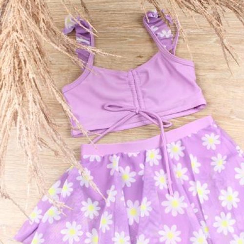 Купальник Sun&Sea (100-140) A702 purple (лето) Sun&Sea A702 purple