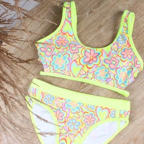 Купальник Sun&Sea (7-12) BH356 yellow (лето) Sun&Sea BH356 yellow