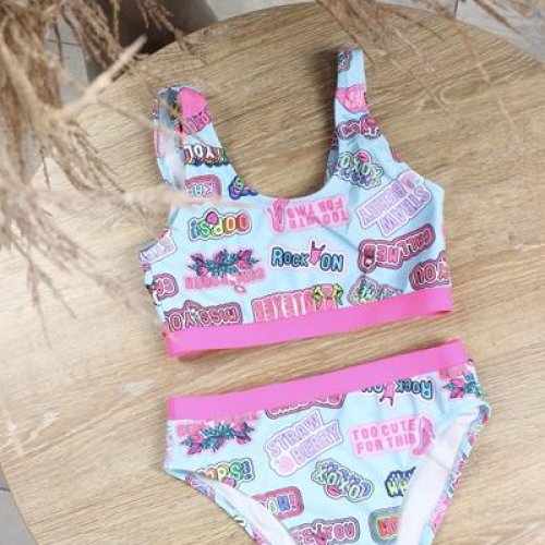 Купальник Sun&Sea (4-8) BH872 l.blue (лето) Sun&Sea BH872 l.blue