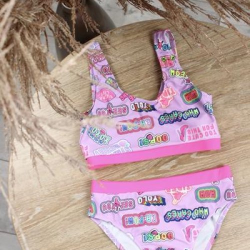 Купальник Sun&Sea (4-8) BH872 pink (лето) Sun&Sea BH872 pink