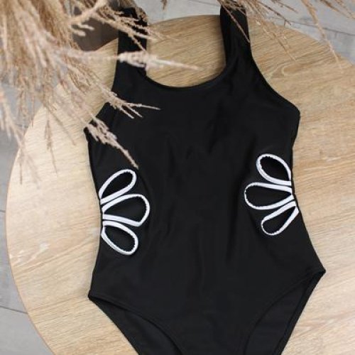 Купальник Sun&Sea (6-14) BH884 black (лето) Sun&Sea BH884 black