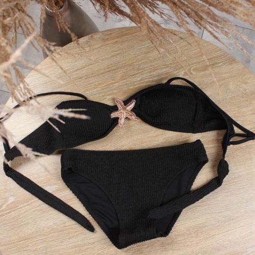 Купальник Sun&Sea (34-42) XM2050 black (лето) Sun&Sea XM2050 black