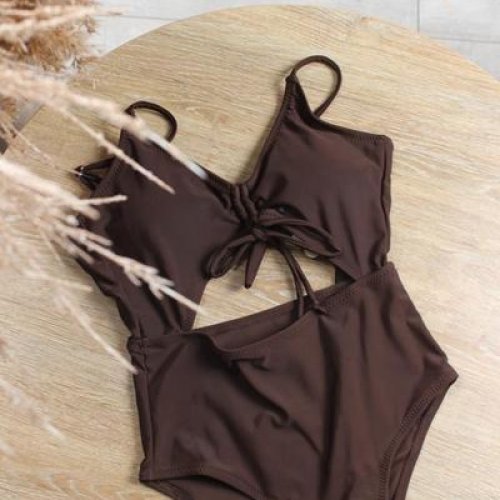 Купальник Sun&Sea (34-42) XM3332 brown (лето) Sun&Sea XM3332 brown