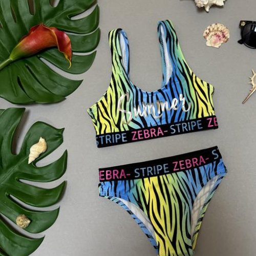 Купальник DFK (34-42) 1857 l.blue (лето) DFK 1857 l.blue