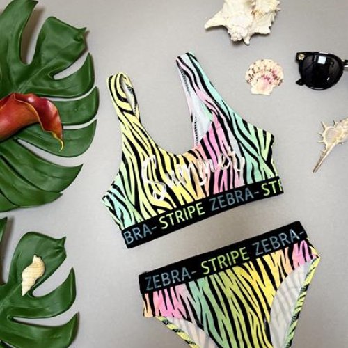 Купальник DFK (34-42) 1857 yellow (лето) DFK 1857 yellow