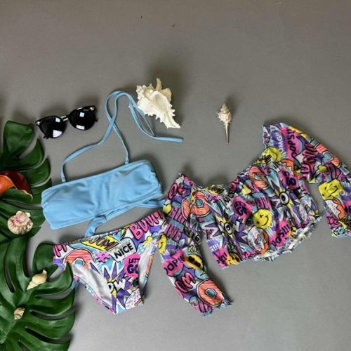 Купальник DFK (28-36) 7805 yellow (лето) DFK 7805 yellow