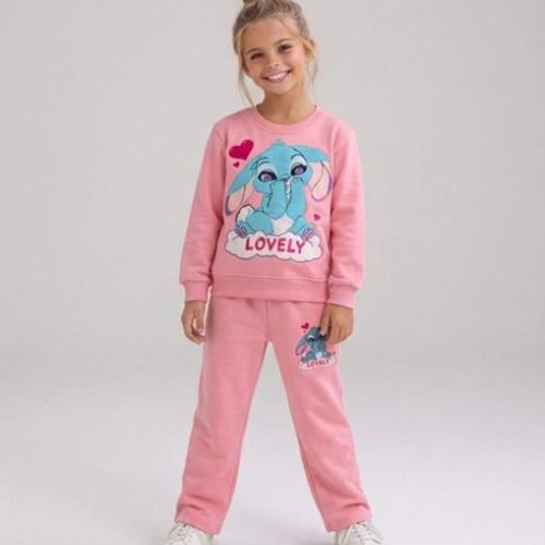 Костюм спорт Limerense (92-122) DD157 pink (деми) Limerense DD157 pink