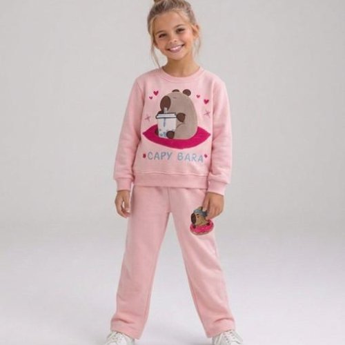 Костюм спорт Limerense (92-122) DD159 pink (деми) Limerense DD159 pink