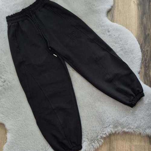 Штаны спорт Limerense (122-134) DD170 black (деми) Limerense DD170 black