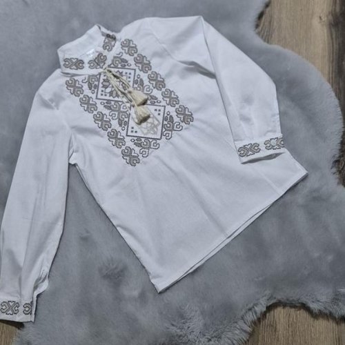 Вышиванка Limerense (116-146) DD176 white (деми) Limerense DD176 white