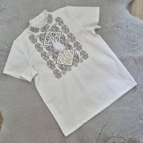 Вышиванка Limerense (152-176) DD183 white (лето) Limerense DD183 white