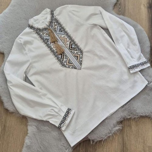 Вышиванка Limerense (152-176) DD185 white (деми) Limerense DD185 white