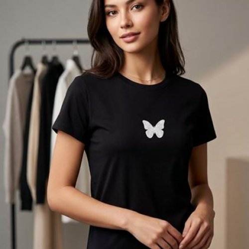 Футболка Newe (S-M) 2218 black (лето) Newe 2218 black